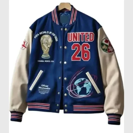 FIFA World Cup UNITED 26 Varsity Jacket