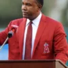 Garret Anderson Red Blazer