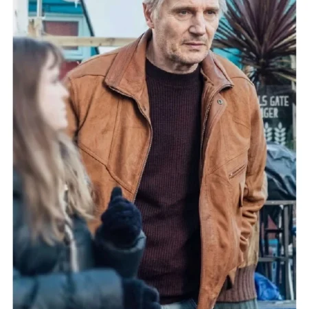 Get Danny 4 Kids Walk Into a Bank Leather Jacket