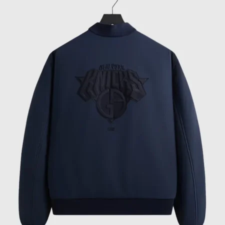 Get Giorgio Armani x Kith New York Knicks Bomber Jacket