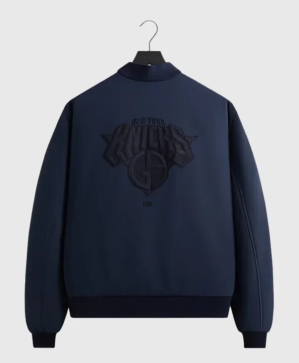 Get Giorgio Armani x Kith New York Knicks Bomber Jacket