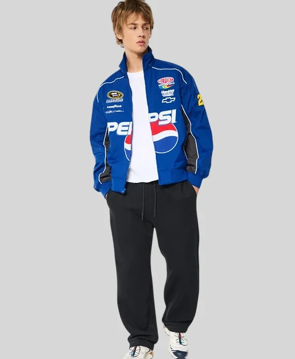 Get Hollister Pepsi NASCAR Racing Jacket