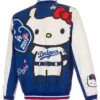 Get Los Angeles Dodgers x Hello Kitty Bomber Jacket