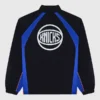 Get Malbon x Knicks Baseline Quarter-Zip Jacket