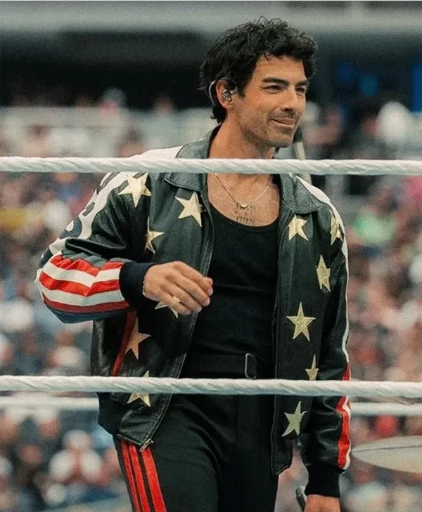 Get WrestleMania 42 Joe Jonas USA Leather Jacket