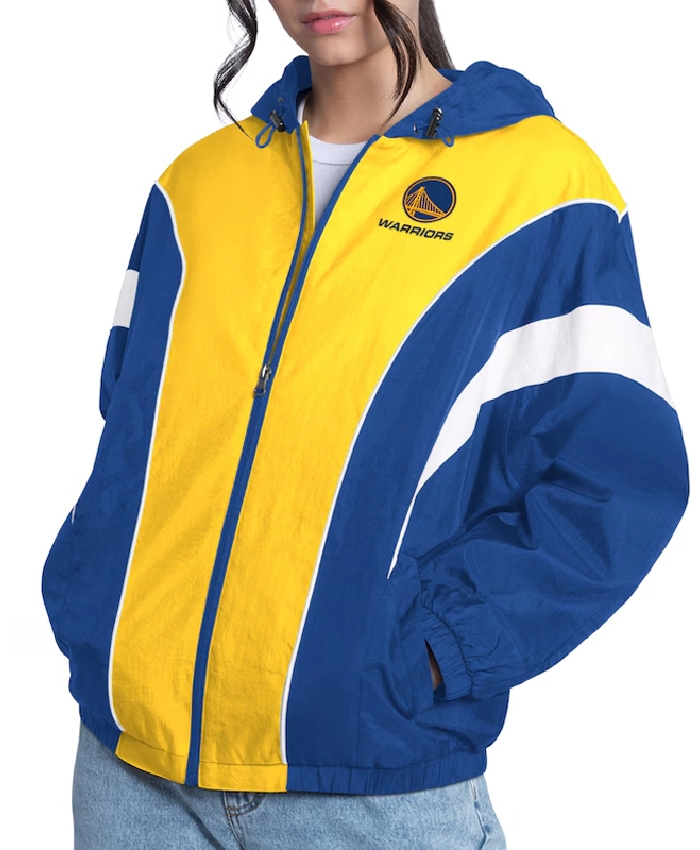 Golden State Warriors Quarterback Lightweight Jacket