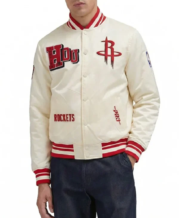 Houston Rockets Best of Rib Satin Jacket