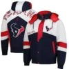 Houston Texans Shoulder To Shoulder Navy Jacket