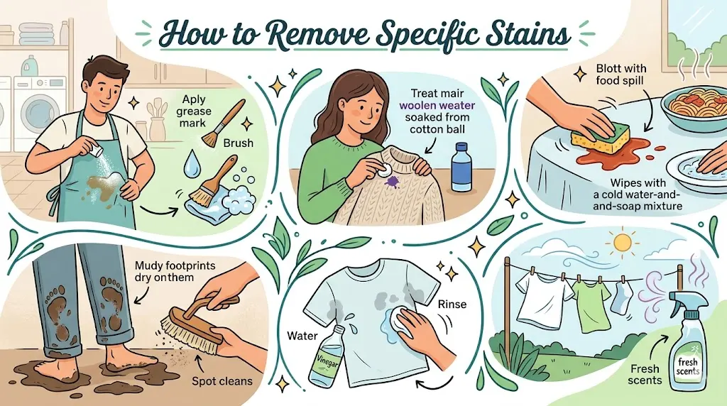 How to Remove Specific Stains