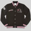Indiana Hoosiers Blackout Bomber Jacket
