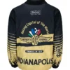 Indianapolis Motor Speedway Wing Wheel Flag Jacket For Sale