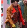 Jack Dylan Grazer 4 Kids Walk Into a Bank Brown Jacket For Sale