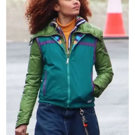 Joni J 4 Kids Walk Into a Bank Green Vest For Sale