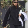 Kaia Gerber Acting Coach Black Jacket