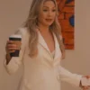 Kate Hudson Running Point S02 White Blazer