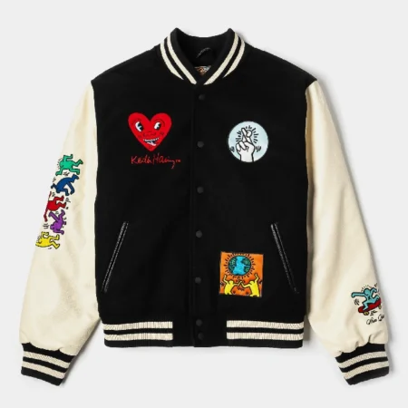 Keith Haring X SP Varsity Jacket