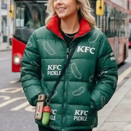 Kfc Pickle Puffer Jacket