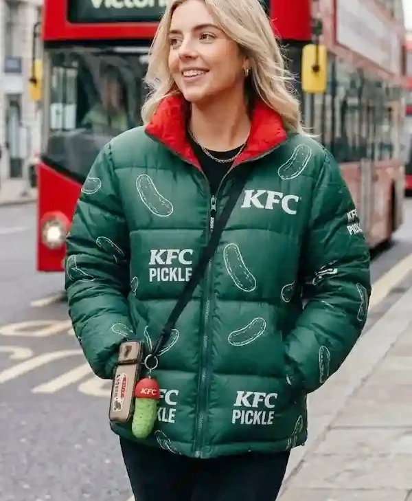 Kfc Pickle Puffer Jacket