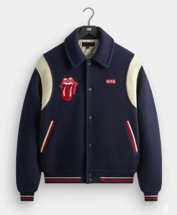 Kith x The Rolling Stones Varsity Jacket
