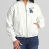 LA Dodgers Black White Jacket