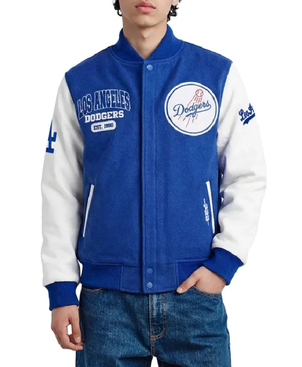 LA Dodgers City Arch Varsity Jacket