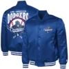 LA Dodgers Starter Royal Adaptive Champions Varsity Jacket