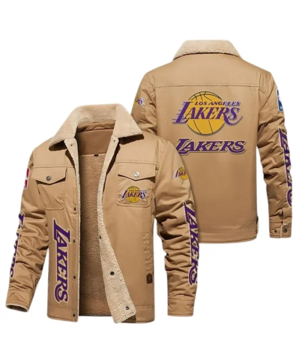 LA Lakers Elite Legacy Khaki Jacket