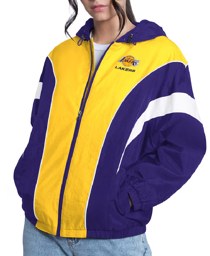 LA Lakers Quarterback Lightweight Jacket