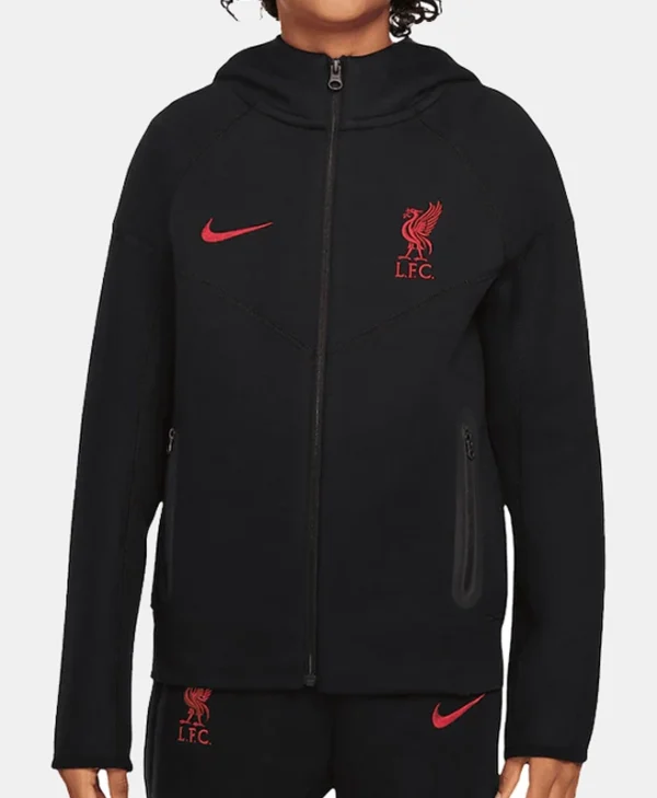 LFC Liverpool Nike Black Hoodie