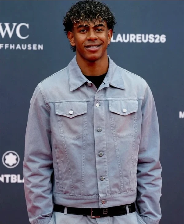 Lamine Yamal Laureus World Awards Denim Jacket