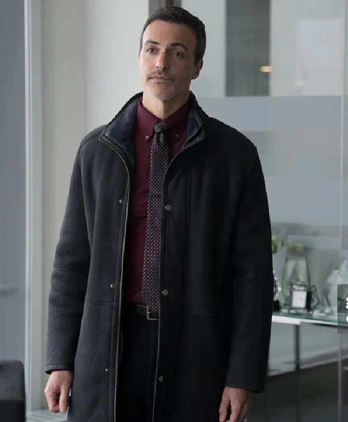 Law and Order S25 Reid Scott Black Coat