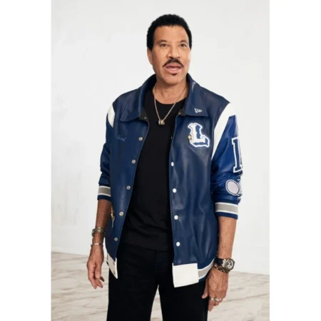 Lionel Richie American Idol 2026 Blue Varsity Jacket
