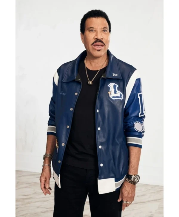 Lionel Richie American Idol 2026 Blue Varsity Jacket