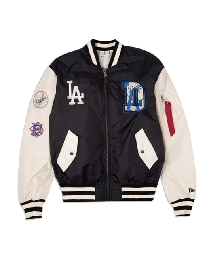 Los Angeles Dodgers New Era Bomber Jacket