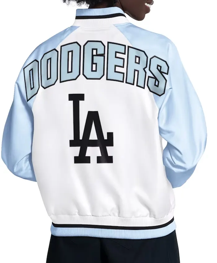 Los Angeles Dodgers Starter Blitz Varsity Jacket Shop Now