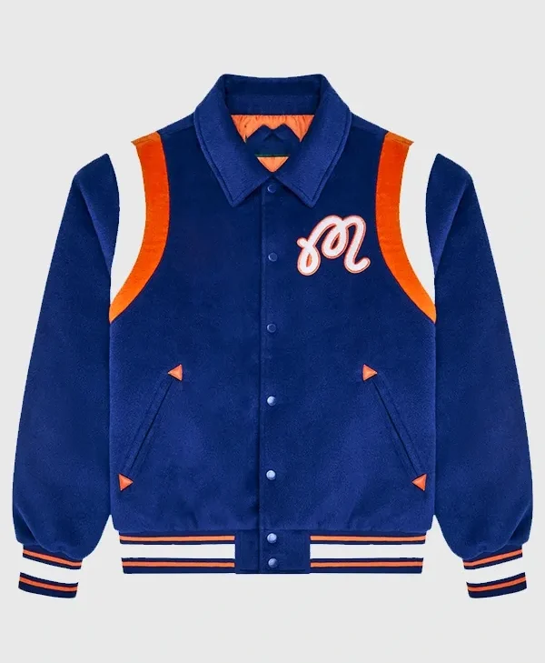 Malbon x Knicks The Garden Varsity Jacket