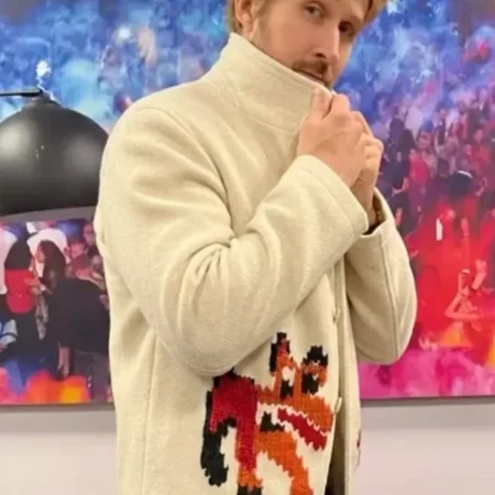 Mary Ryan Gosling Rocky Grace Fox Cardigan