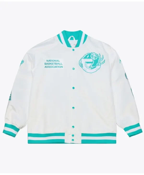 Memphis Grizzlies Mitchell & Ness White Arctic Jacket