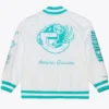 Memphis Grizzlies Mitchell & Ness White Arctic Jacket For Sale