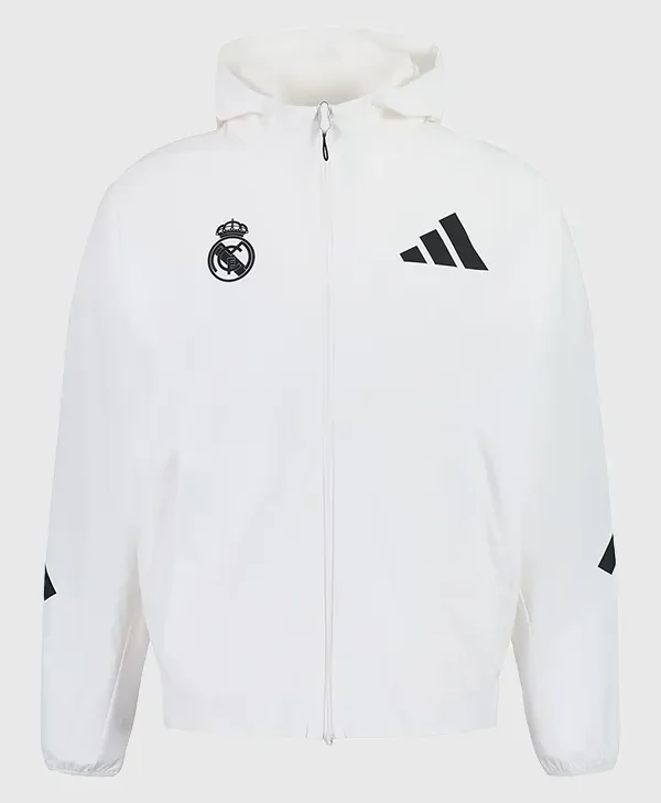 Mens Adidas Real Madrid Z.N.E. Woven Track Jacket