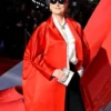 Meryl Streep European Premiere Red Coat