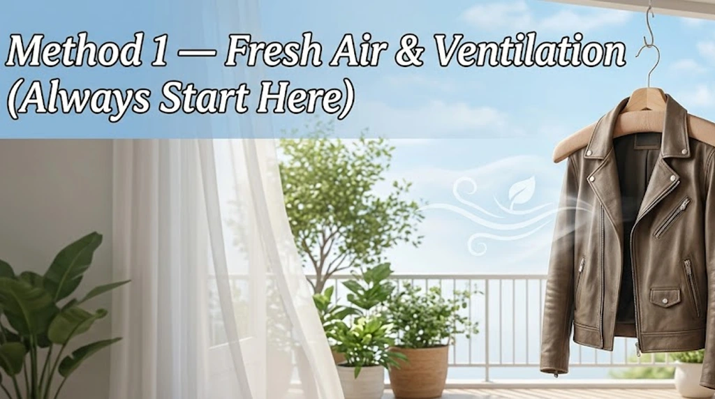 Method 1 — Fresh Air & Ventilation (Always Start Here)