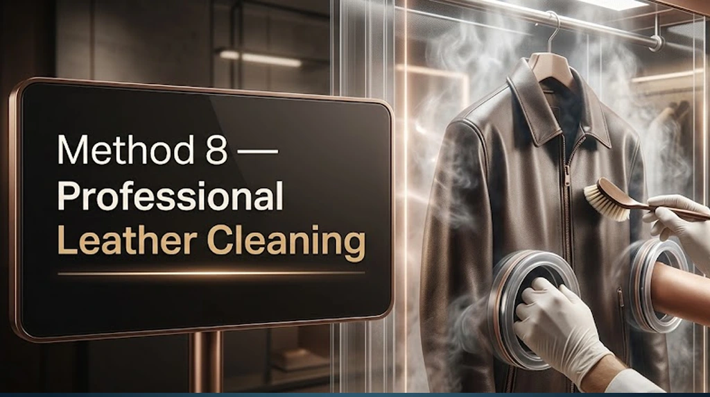 Method 8 — Professional Leather Cleaning