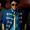 Michael Jackson Blue Military Jacket For Sale