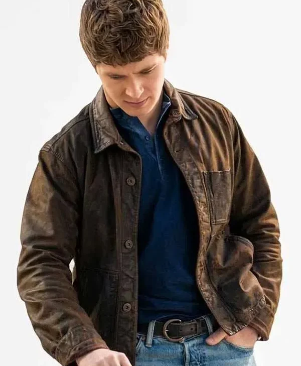 Michael Provost 9-1-1 Nashville Brown Leather Jacket