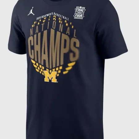 Michigan Wolverines 2026 NCAA National Champions Locker Room T-Shirt
