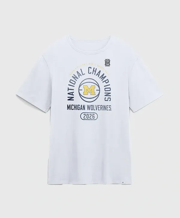 Michigan Wolverines Basketball National Champions Fast Break T-Shirt