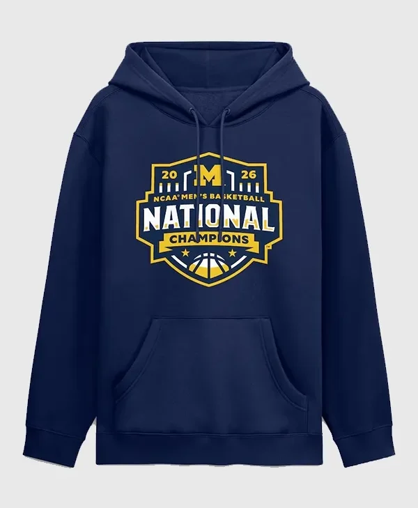 Michigan Wolverines Basketball National Champions Hoodie