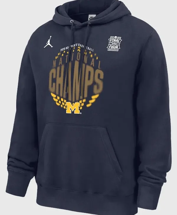 Michigan Wolverines NCAA Basketball National Champions Hoodie
