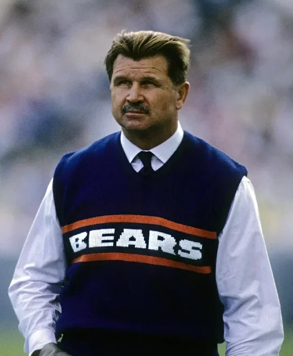 Mike Ditka Chicago Bears Sweater Vest